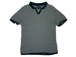 Bonobos Hudson Sweater Polo Medium Slim Fit Knit V-Neck Short Sleeve Pullover